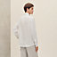 Button-down collar straight cut shirt, View: Worn, worn, view 3 of 5
