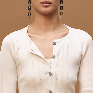 Buttoned cardigan | Hermès Canada