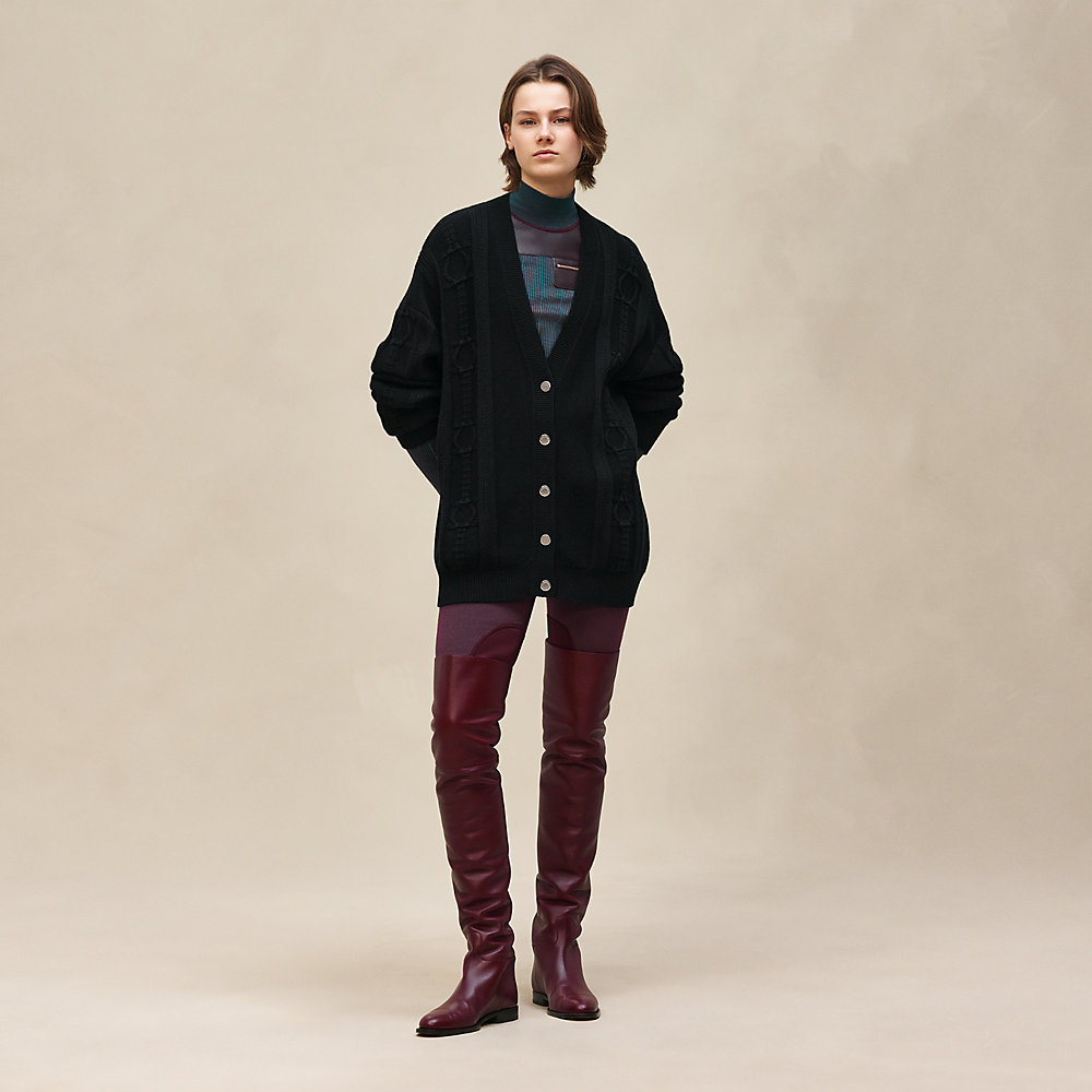Buttoned cardigan | Hermès USA