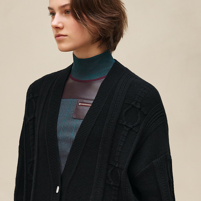 HERMES カーディガン Buttoned cardigan | Hermès USA