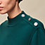 Buttoned sweater with "Ferronnerie" details, View: Worn, worn, view 4 of 5