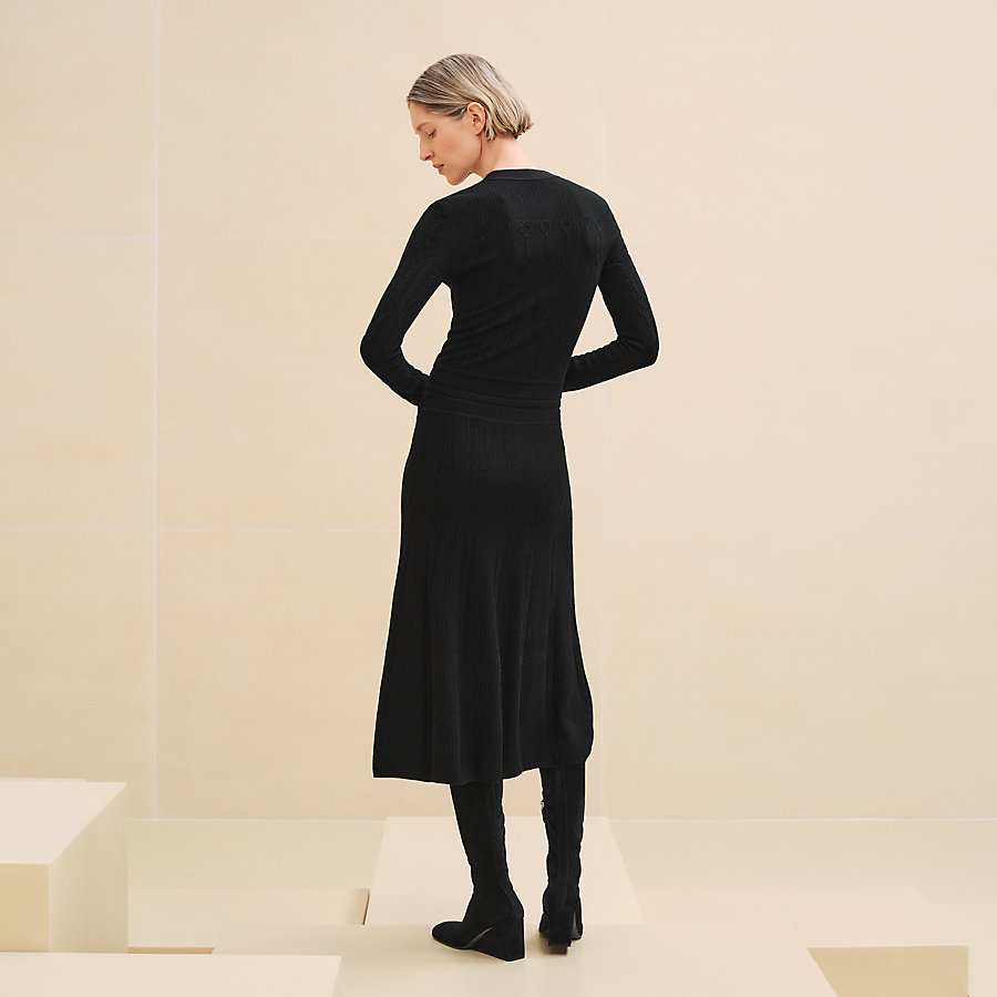 Buttoned tailored long dress | Hermès USA