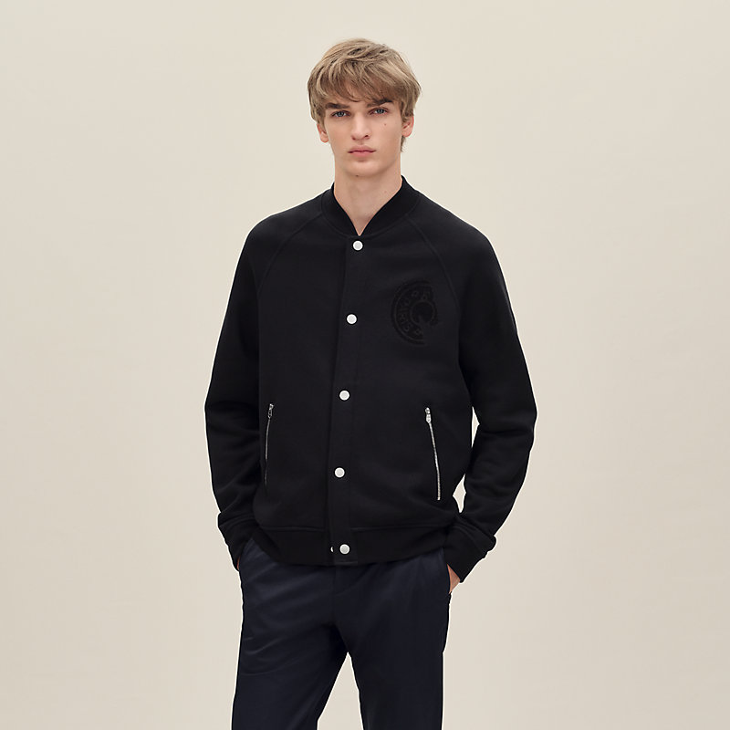 2025 美品　Deuxieme Classe Charm blouson C.D.S. varsity jacket | Hermès Macau SAR
