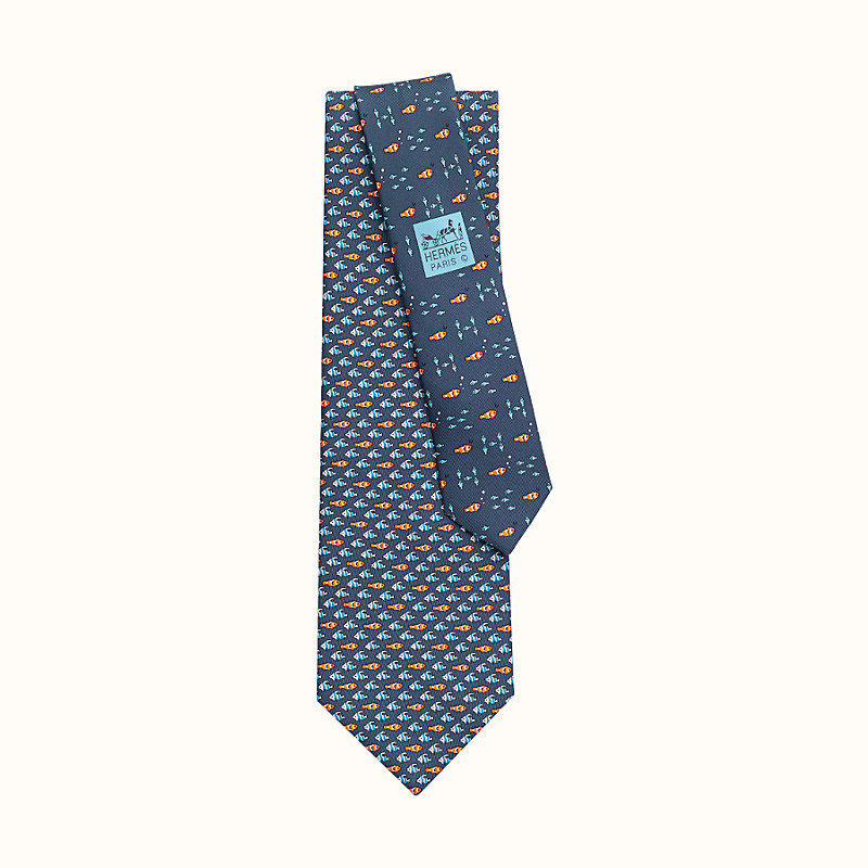 hermes fish tie