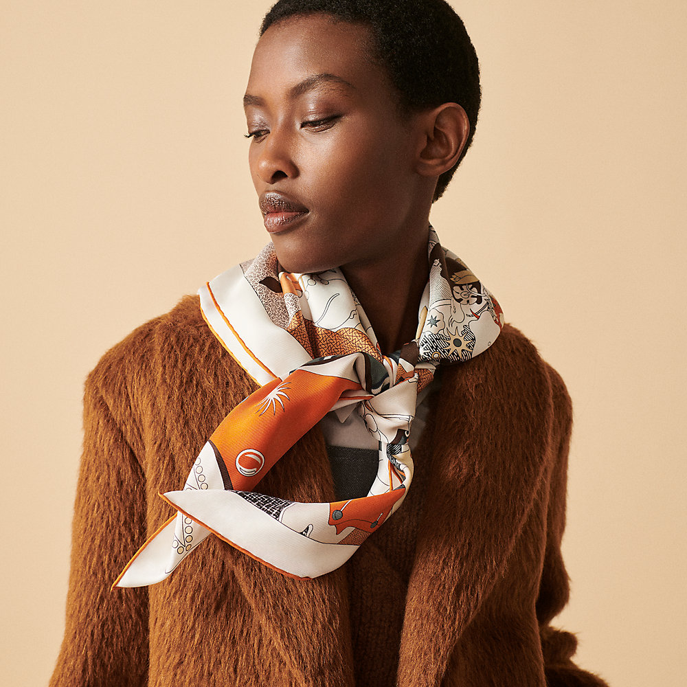 Ca Decoiffe ! scarf 90 | Hermès Australia