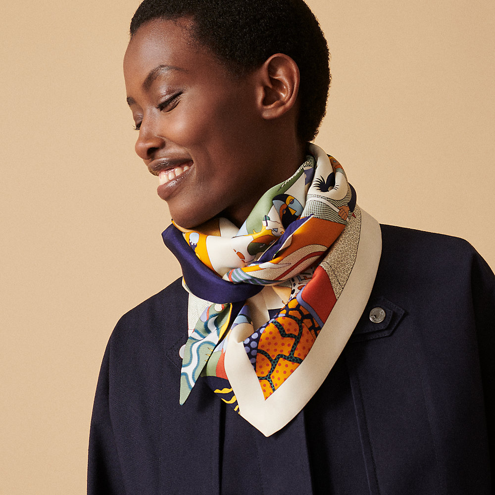 Ca Decoiffe ! Souatine triangle scarf | Hermès USA