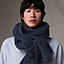 Cables Maillons scarf, View: Worn, worn, view 1 of 3