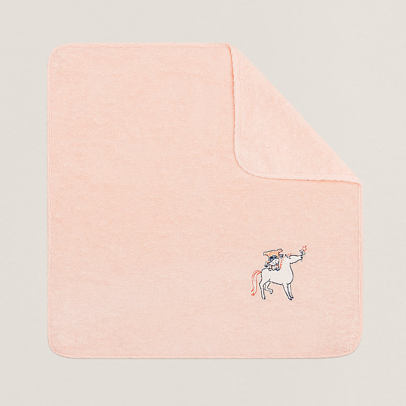 Cabriole washcloth Hermès UK