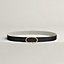 Cache-Cac'H belt buckle & Toile H Plume leather strap 24&nbsp;mm, View: , view 2 of 4