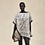 "Cahier du Colporteur" beach tunic, View: Worn, worn, view 3 of 6