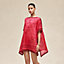 "Cahier du Colporteur" beach tunic, View: Worn, worn, view 4 of 6