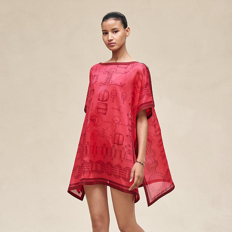 "Cahier du Colporteur" beach tunic