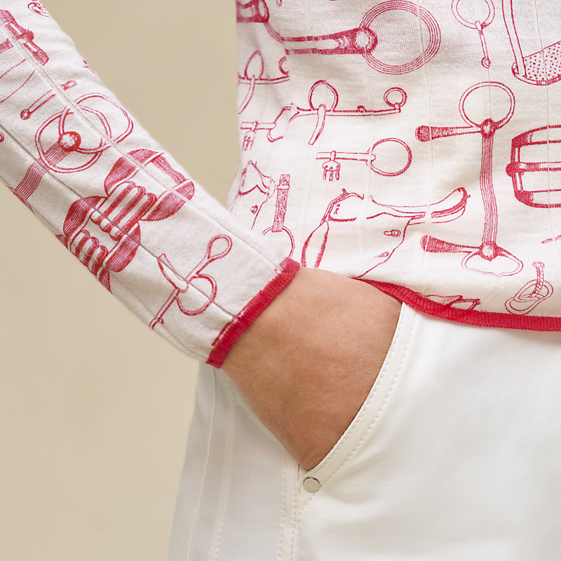 "Cahier du Colporteur" buttoned cardigan