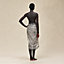 "Cahier du Colporteur" maxi pareo, View: Worn, worn, view 2 of 4