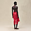 "Cahier du Colporteur" maxi pareo, View: Worn, worn, view 2 of 4
