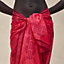 "Cahier du Colporteur" maxi pareo, View: Worn, worn, view 3 of 4