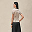 "Cahier du Colporteur" short-sleeve sweater, View: Worn, worn, view 3 of 4