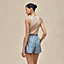 "Cahier du Colporteur"鬆緊褲頭短褲, 檢視: 佩戴, worn, 檢視共3張圖片的第5張