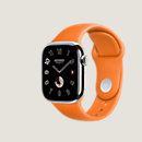 Vista: sport, Caja Series 10 & Correa Apple Watch Hermès Single Tour 42 mm Twill Jump Attelage