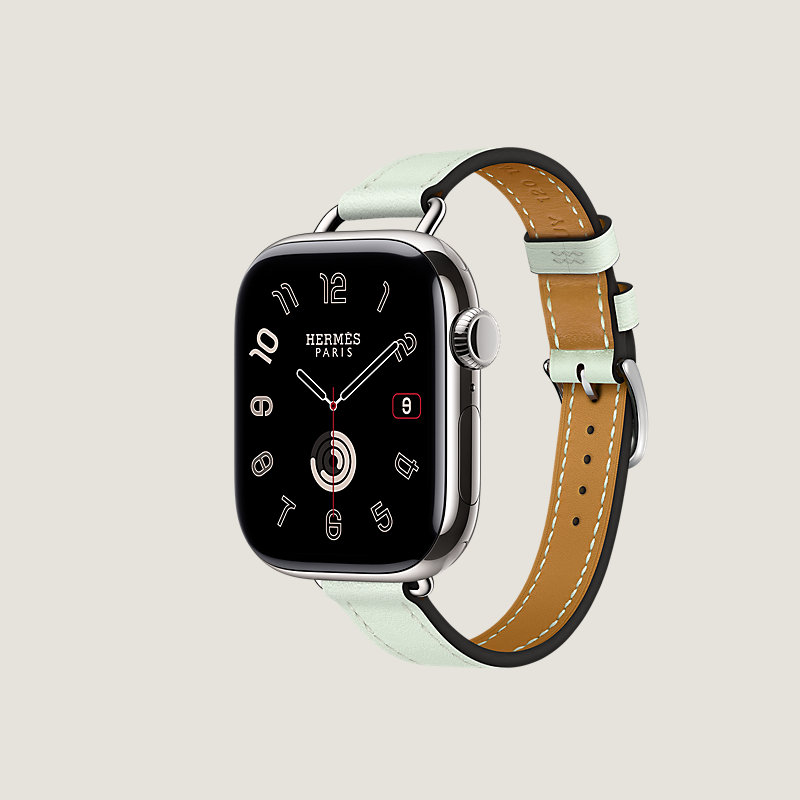 Caja Series&nbsp;11 & Correa Apple Watch Hermès Single Tour 42&nbsp;mm Attelage