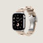 Caja Series&nbsp;11 & Correa Apple Watch Hermès Single Tour 42&nbsp;mm Hebilla desplegable Kilim, Vista: vista lateral, side, vista 3 de 5