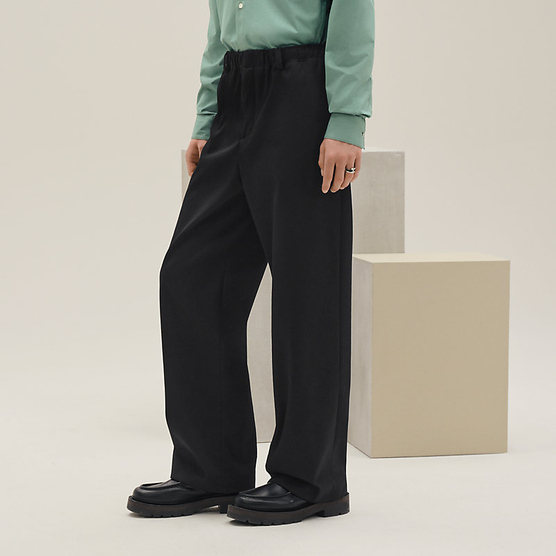 Calça Malte - Preto - 44 | Hermès Brasil
