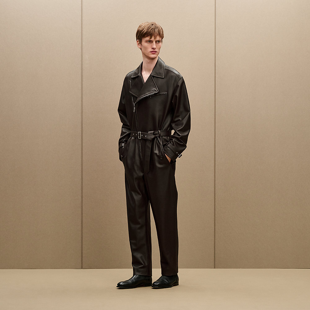 Calfskin jumpsuit | Hermès USA