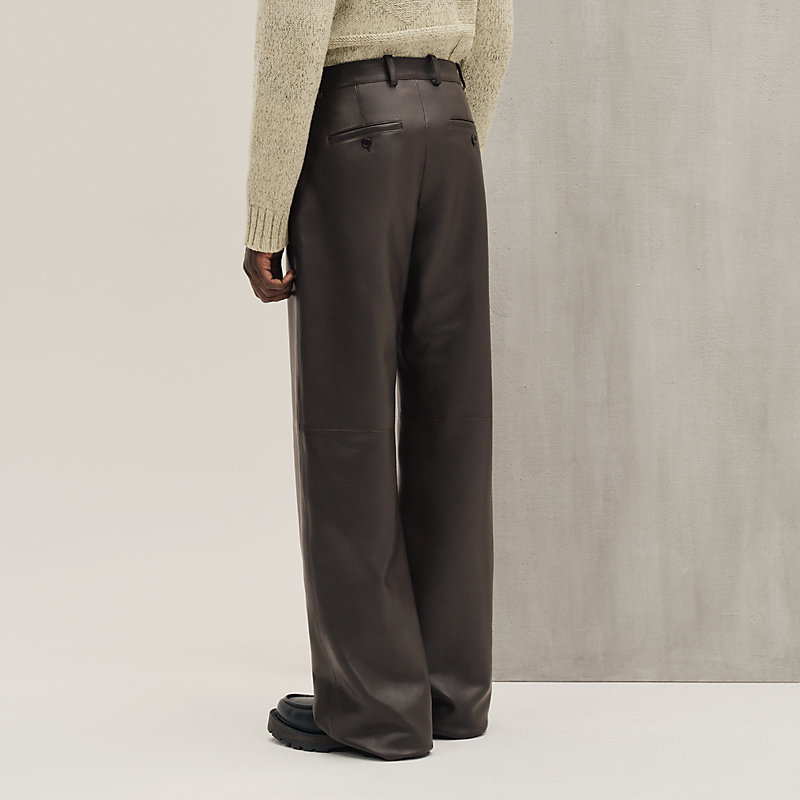 HERMES JOEL TROUSERS 46 スラックス 2タックパンツ HERMES JOEL TROUSERS 46 スラックス 2タックパンツ