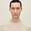 "Calligraphie Equestre" crewneck sweater, View: Worn, worn, view 4 of 5