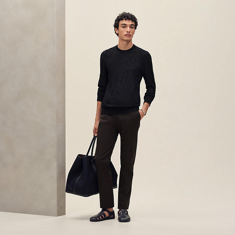 12014✨スコットランド製 HERMES カシミヤ100% Hロゴ ニット 12014✨スコットランド製 HERMES カシミヤ100% Hロゴ ニット - メルカリ