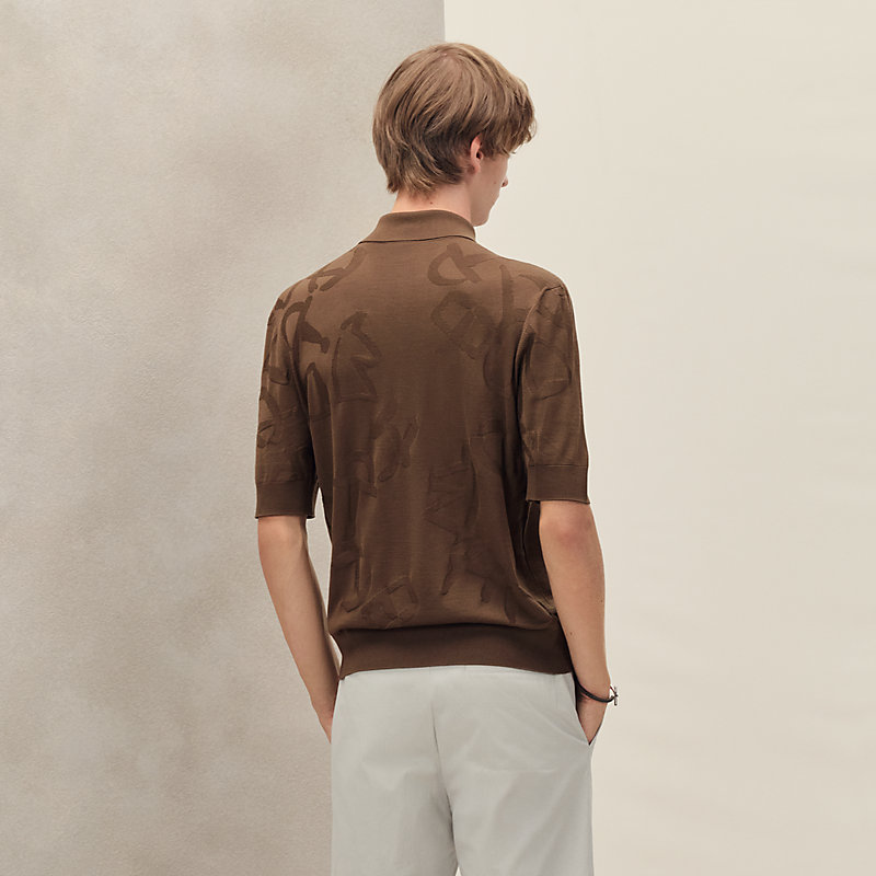 "Calligraphie Equestre" polo shirt