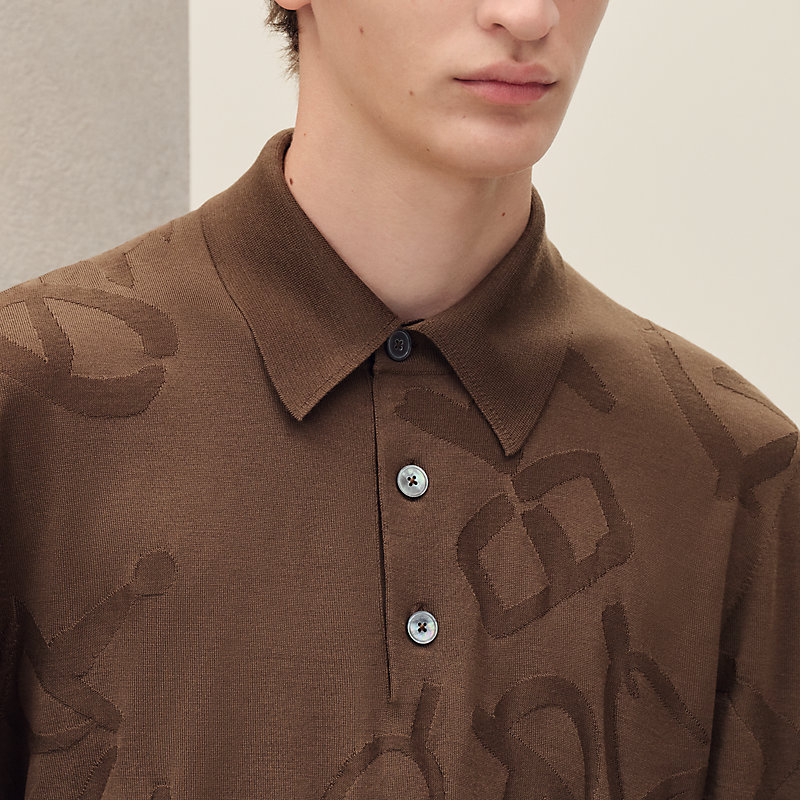 "Calligraphie Equestre" polo shirt