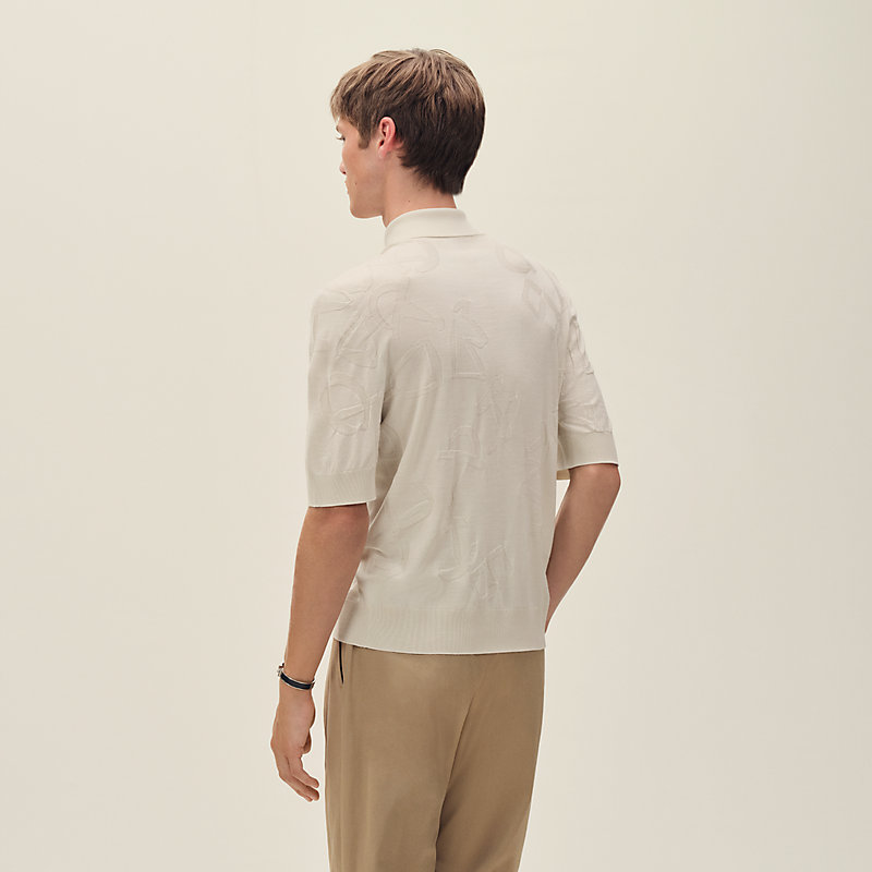 "Calligraphie Equestre" polo shirt