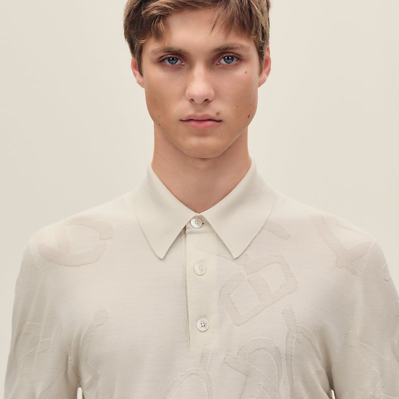 "Calligraphie Equestre" polo shirt