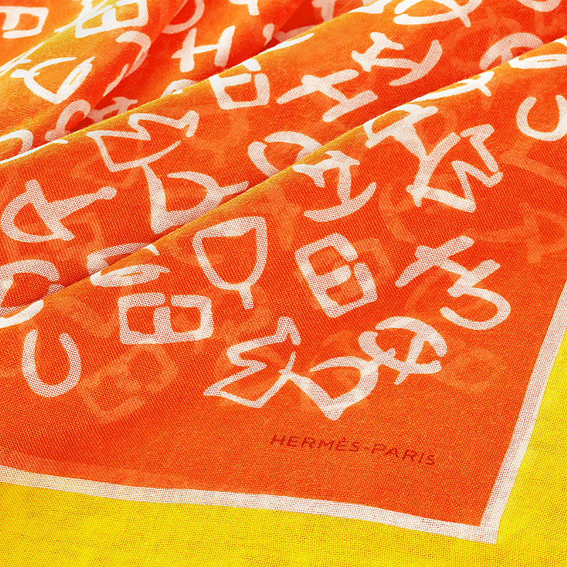 Calligraphie Equestre scarf 140