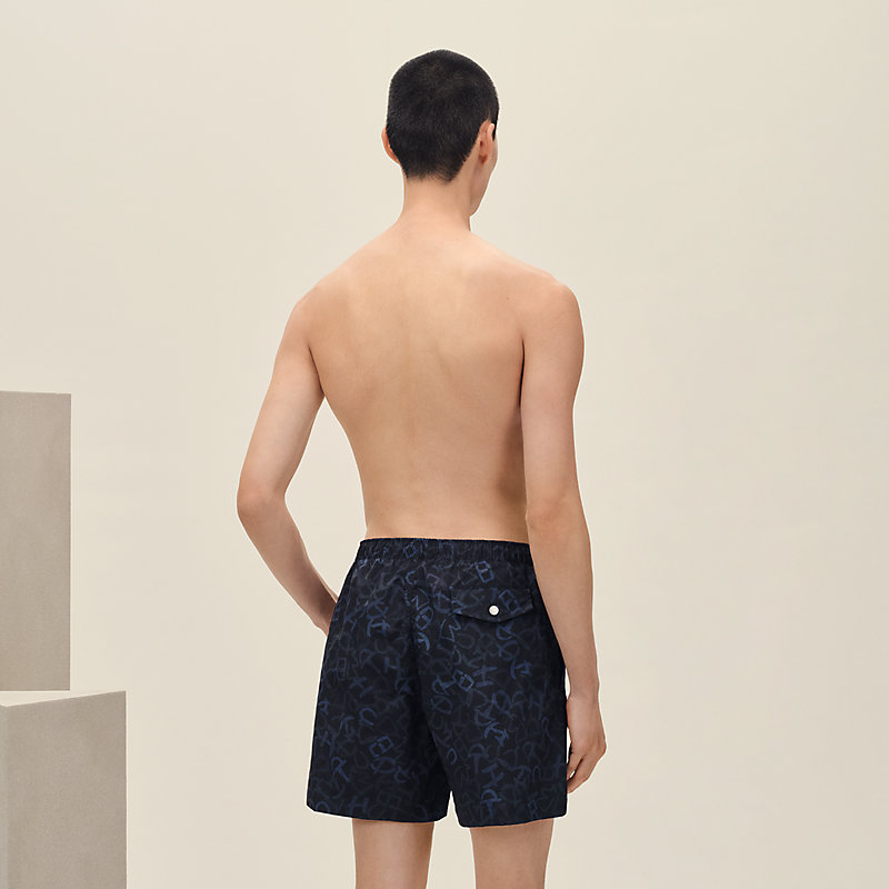 "Calligraphie Equestre" swim trunks