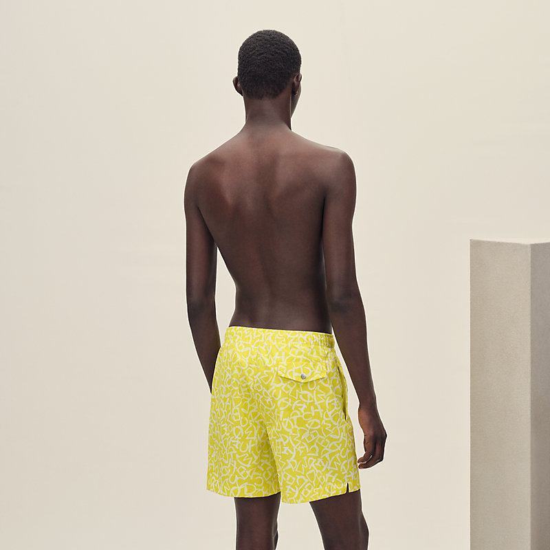 "Calligraphie Equestre" swim trunks