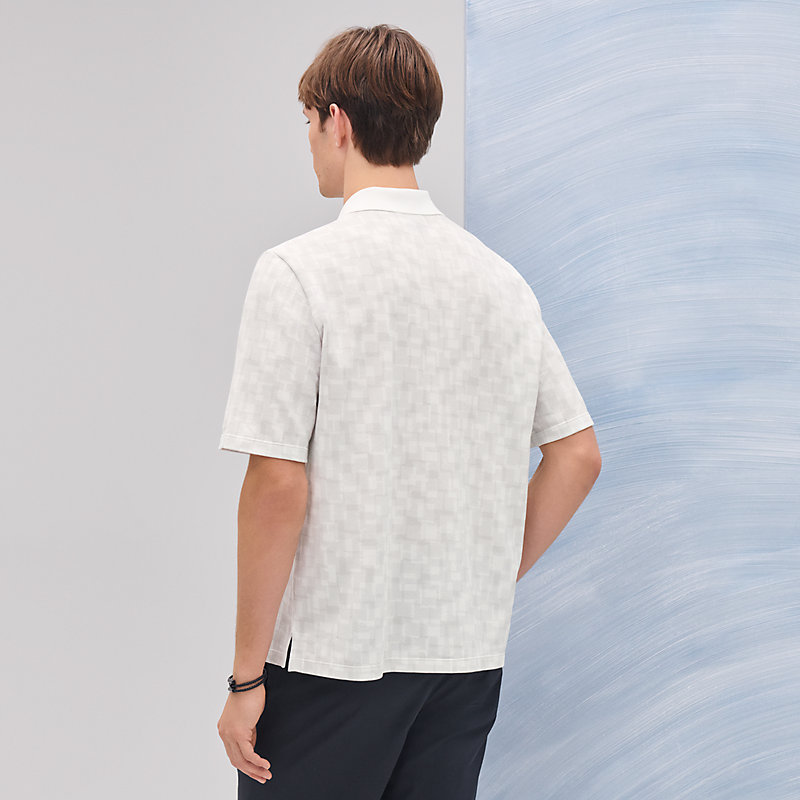 "Calques en H" polo shirt