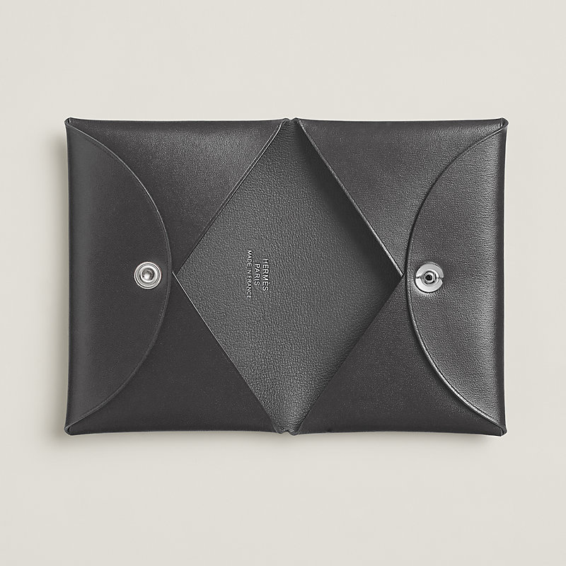 HERMES カルヴィ Calvi card holder | Hermès Canada