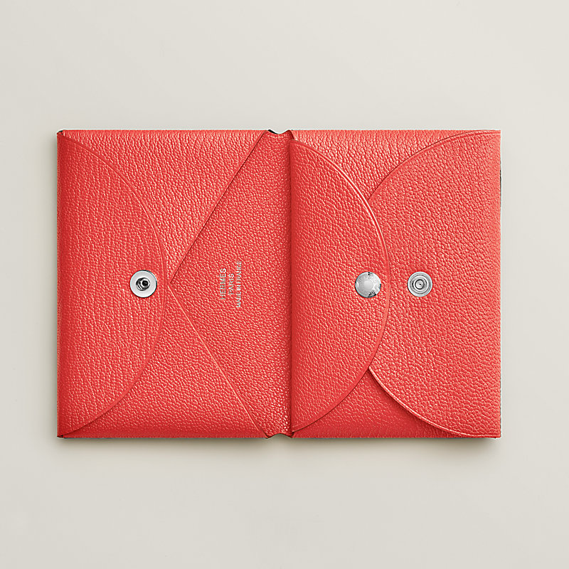 カードケース・名刺入れ (HERMES) Porte-cartes Calvi Duo Compact Calvi Duo Compact card holder | Hermès Singapore