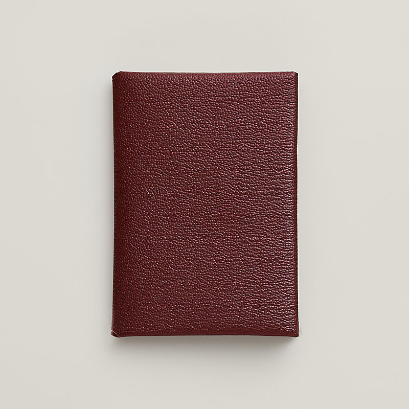 【深みある赤が魅せる上品さ】HERMES Calvi Duo Compact Rouge H 深みある赤が魅せる上品さ】HERMES Calvi Duo Compact Rouge H