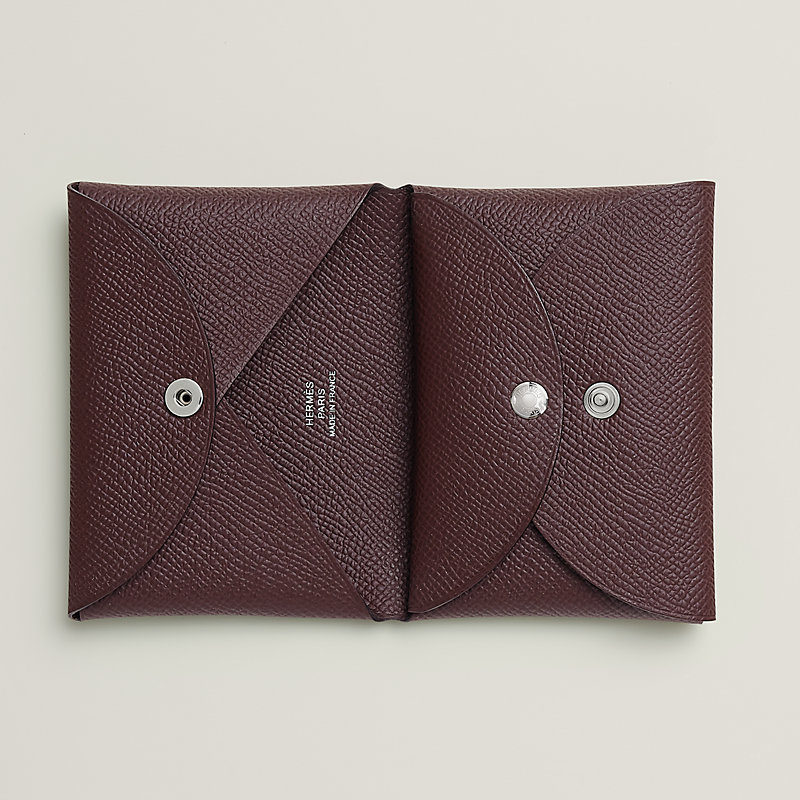 (HERMES)Porte-cartes Calvi Duo Compact Calvi Duo Compact card holder | Hermès Belgium