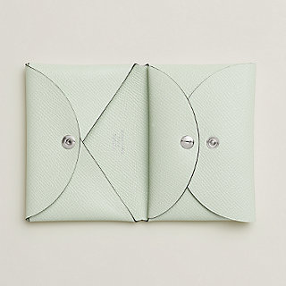 【HERMES】上質レザー ベーシックカラー☆Calvi Duo Compact財布 Calvi Duo Compact card holder | Hermès Canada