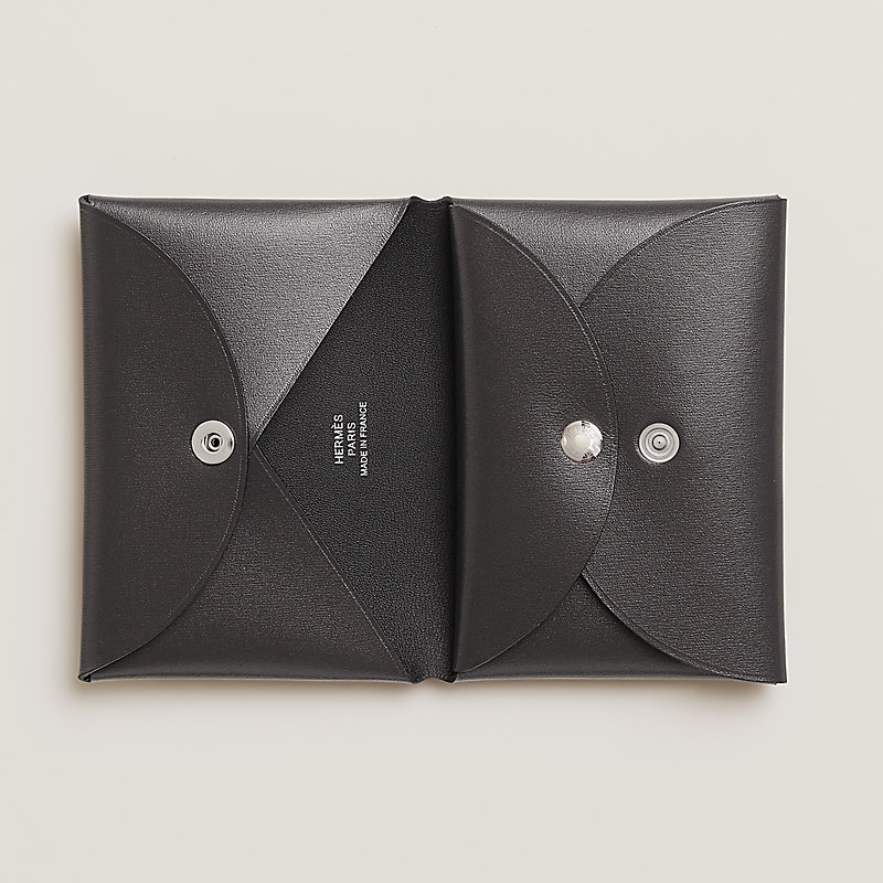 ◆HERMES◆ Calvi Duo Compact card holder カードケース Calvi Duo Compact card holder | Hermès Canada