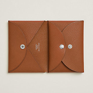 Calvi Duo Compact card holder | Hermès USA