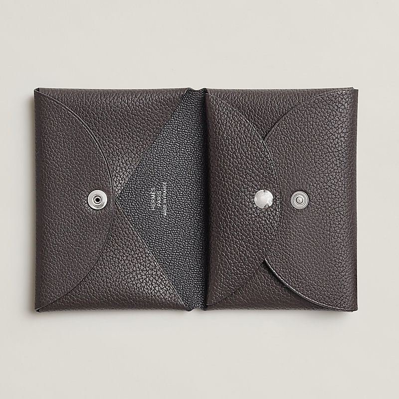 Calvi Duo Compact card holder | Hermès USA