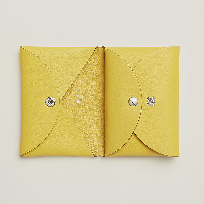Calvi Duo Compact card holder | Hermès Canada