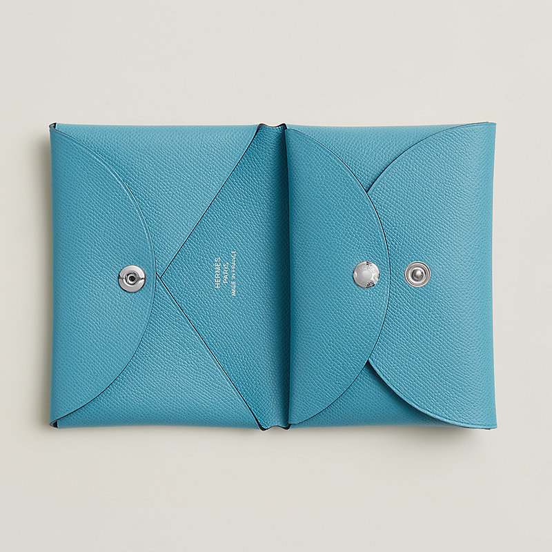 Calvi Duo Compact card holder | Hermès Singapore