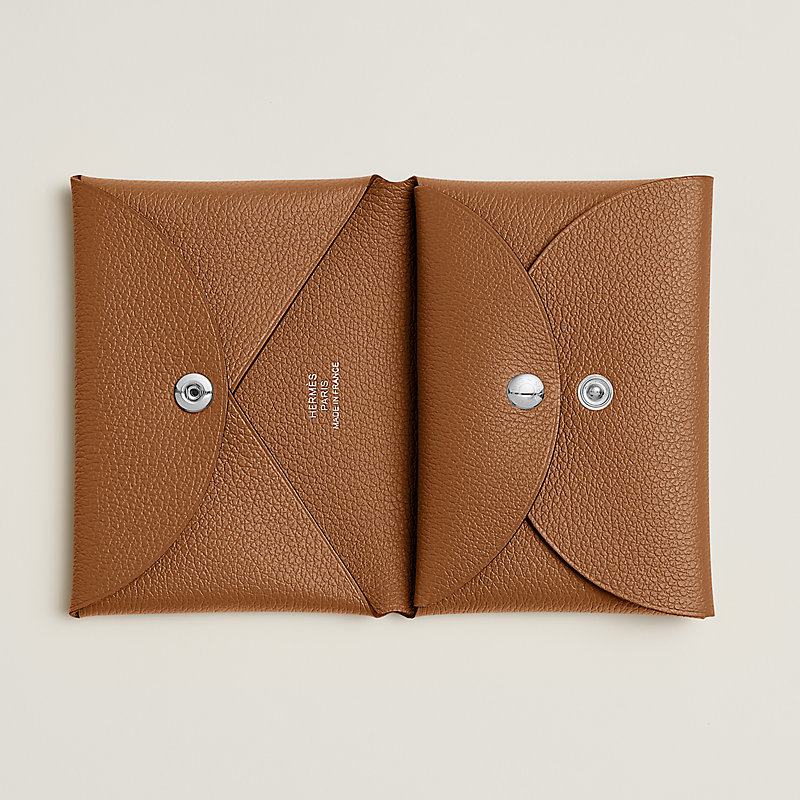 Calvi Duo Compact card holder | Hermès USA