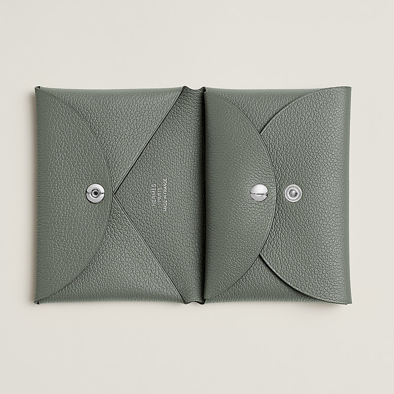 【HERMES】Porte-cartes Calvi Duo Compact カードケース Calvi Duo Compact card holder | Hermès Saudi Arabia